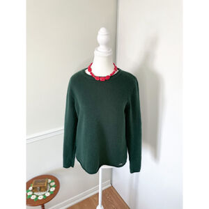 Calvin Klein Crewneck Stretchy Forest Green Sweater S